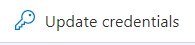 Azure SSO - Update Credentials