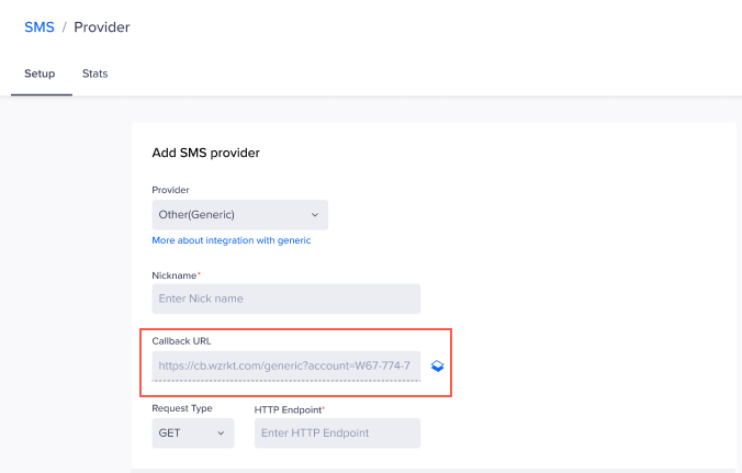 Clevertap-CallbackURL