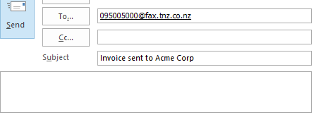 Email-to-Fax