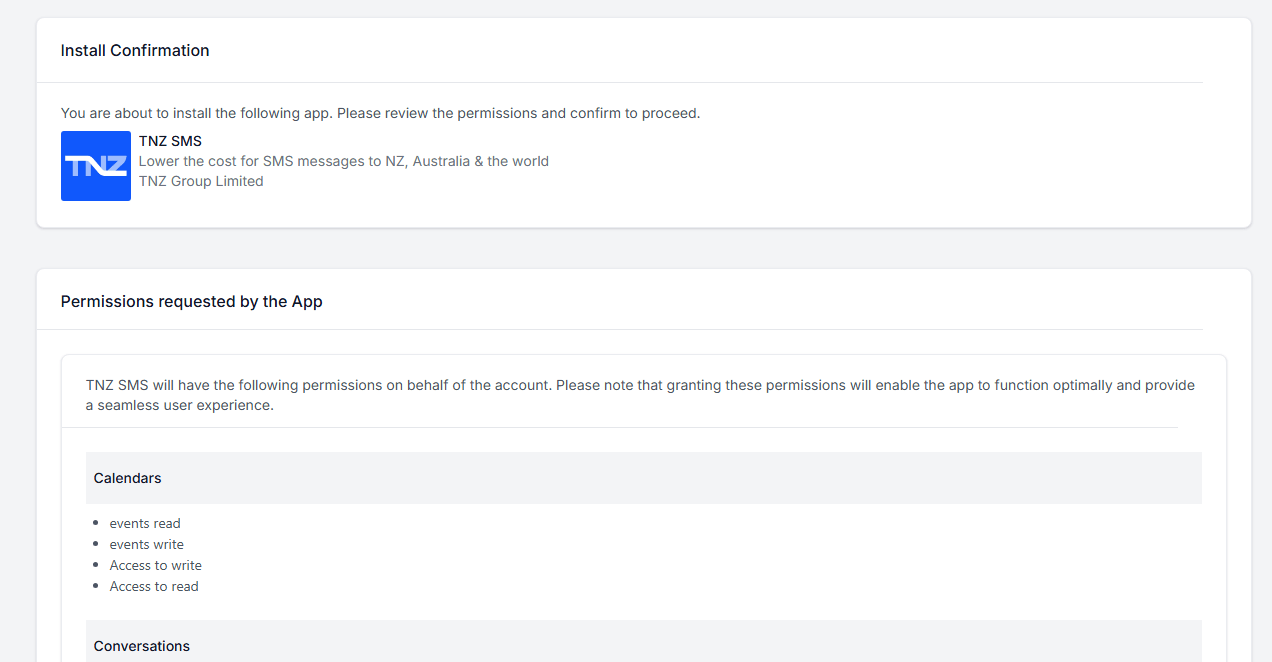 GHL - Install - 1. Approve Scopes