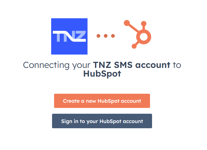 HubSpot - Connect TNZ